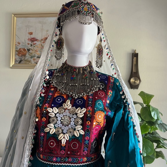 Handmade Dresses & Skirts - Afghani dress comes with all accessories.